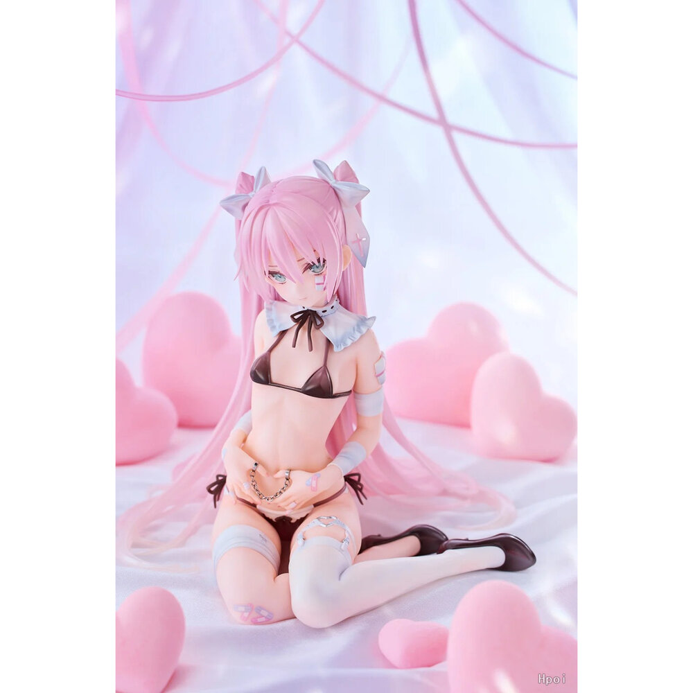 現貨 rurudo 初音 全新 正版 PINKCHARM THUMB CUFFS 1/6 PVC 公仔-圖片-5