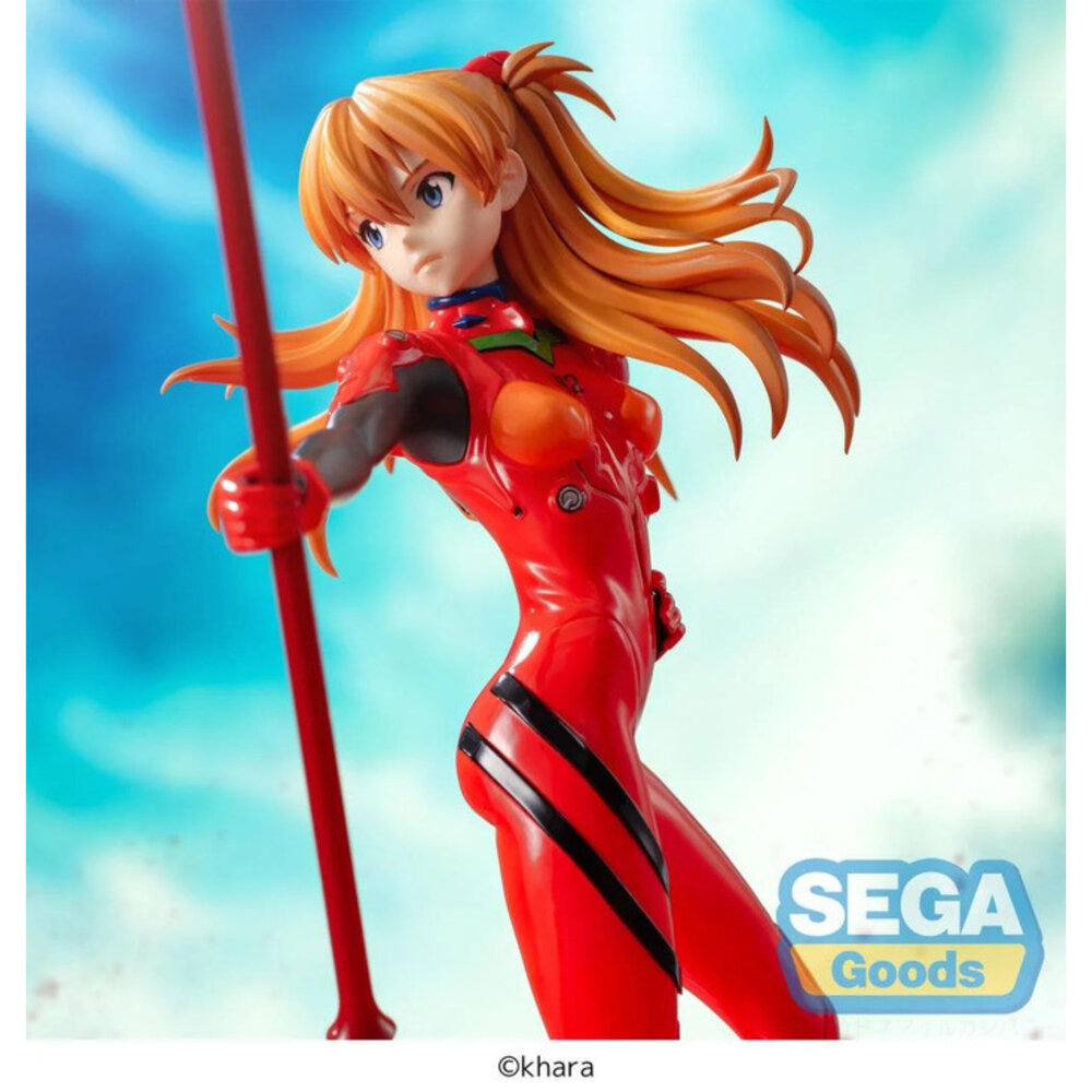 現貨 明日香 卡西烏斯之槍 新世紀福音戰士 景品 全新 正版 SEGA LUMINASTA 公仔-圖片-2