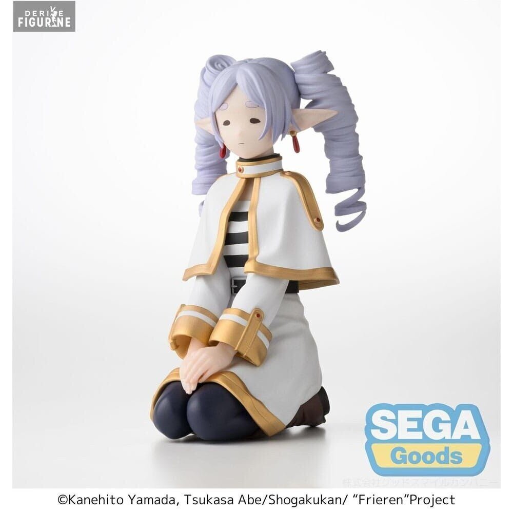 全新 現貨 芙莉蓮 葬送的芙莉蓮 景品 正版 SEGA 變成豎捲髮了 卷髮 坐姿 景品 公仔-圖片-4