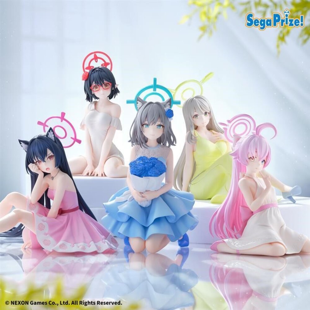 現貨 黑見茜香 蔚藍檔案 全新 正版 SEGA Yumemirize 坐姿 景品 公仔-圖片-2