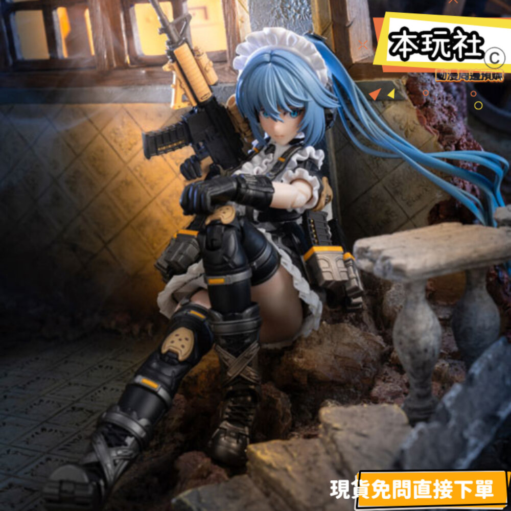 4902273507667-現貨 RA-02 戰術女僕 常磐和音 全新 正版 蝸之殼 1/12 可動 公仔