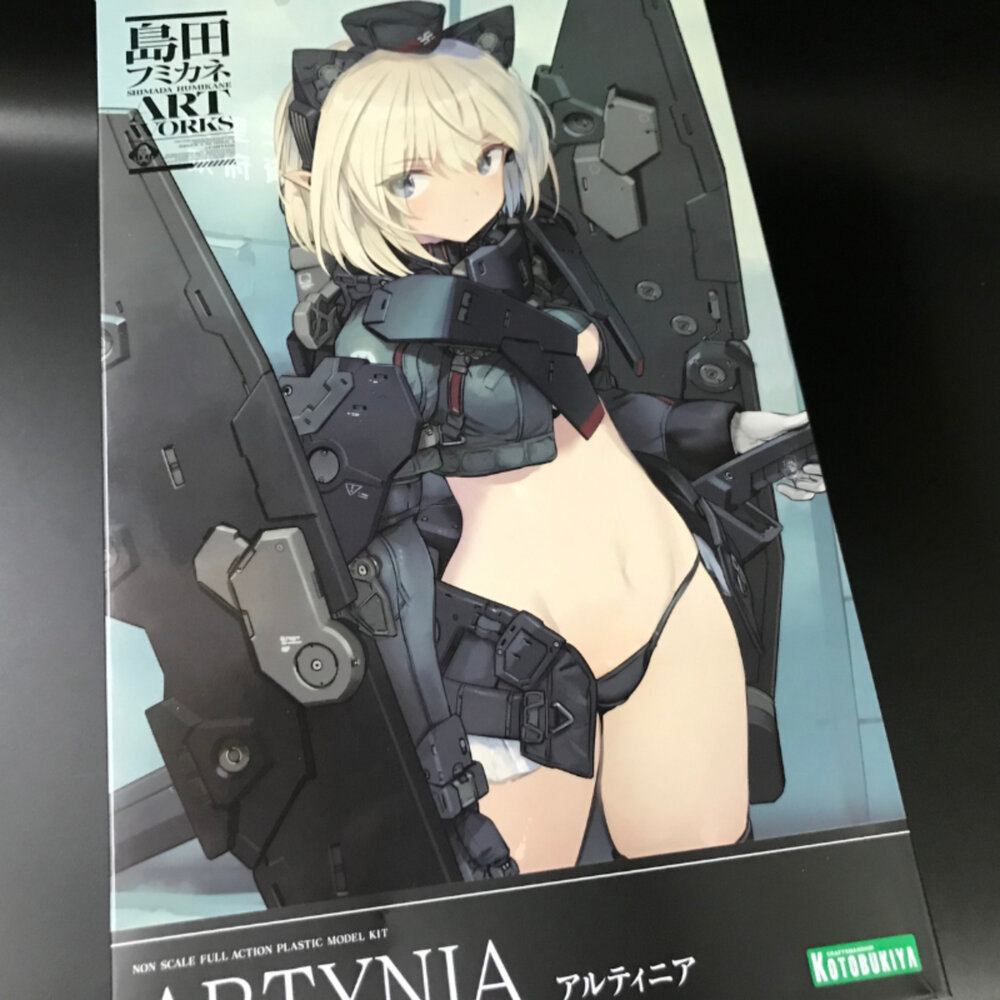 4934054049325-現貨 組裝模型 島田文金ART WORKS 阿蒂尼亞 Artynia 一般版 全新 正版 壽屋 公仔