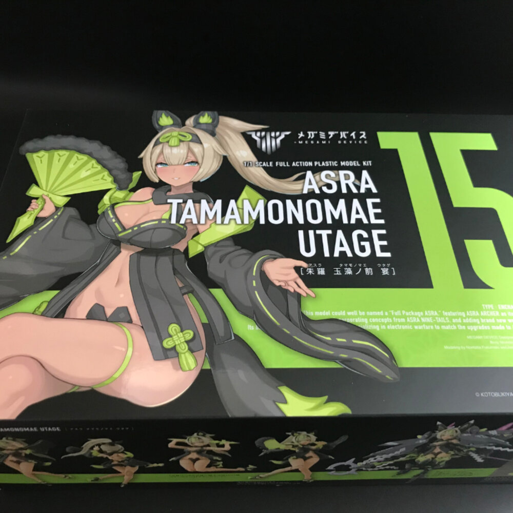 4934054053322-現貨 組裝模型 女神裝置 朱羅 玉藻前 宴 一般版 全新 正版 壽屋 公仔