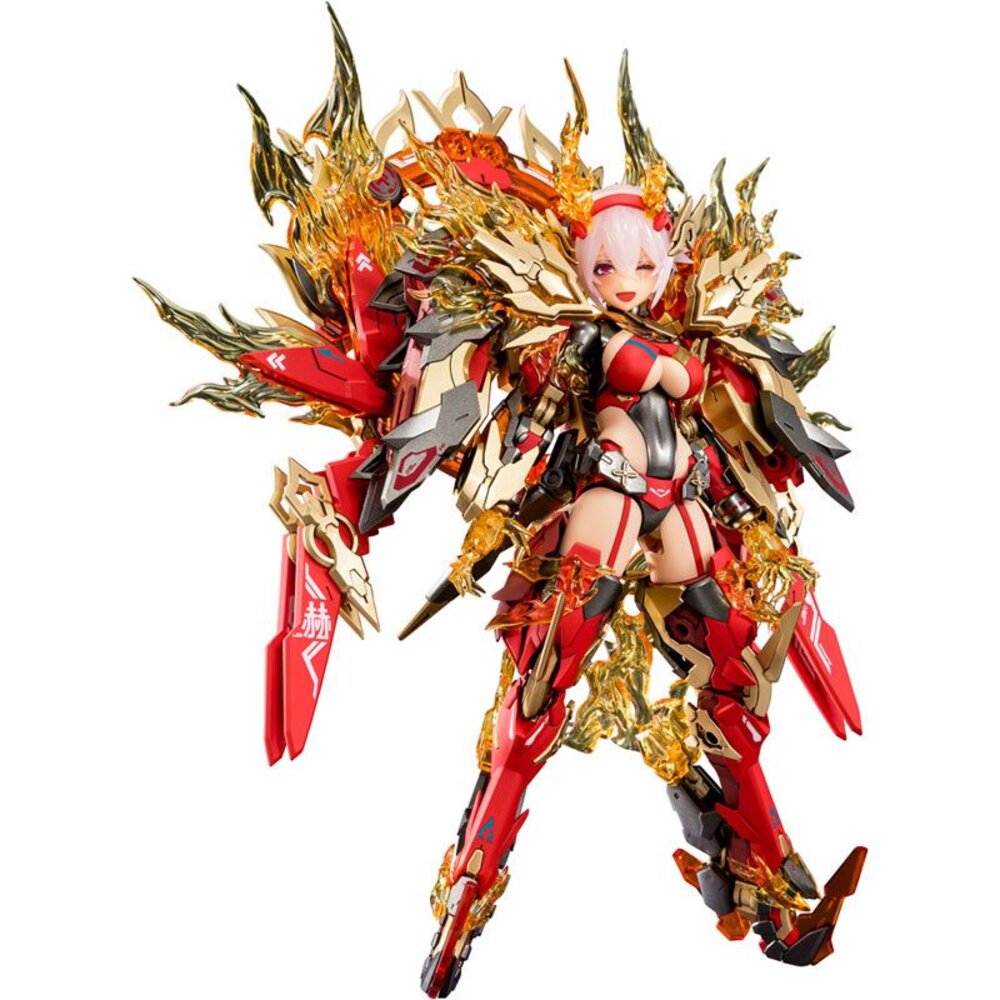 現貨 組裝模型 女神裝置 皇巫 素盞鳴尊 紅蓮 全新 正版 壽屋 一般版 代理 Megami Device 公仔-圖片-1