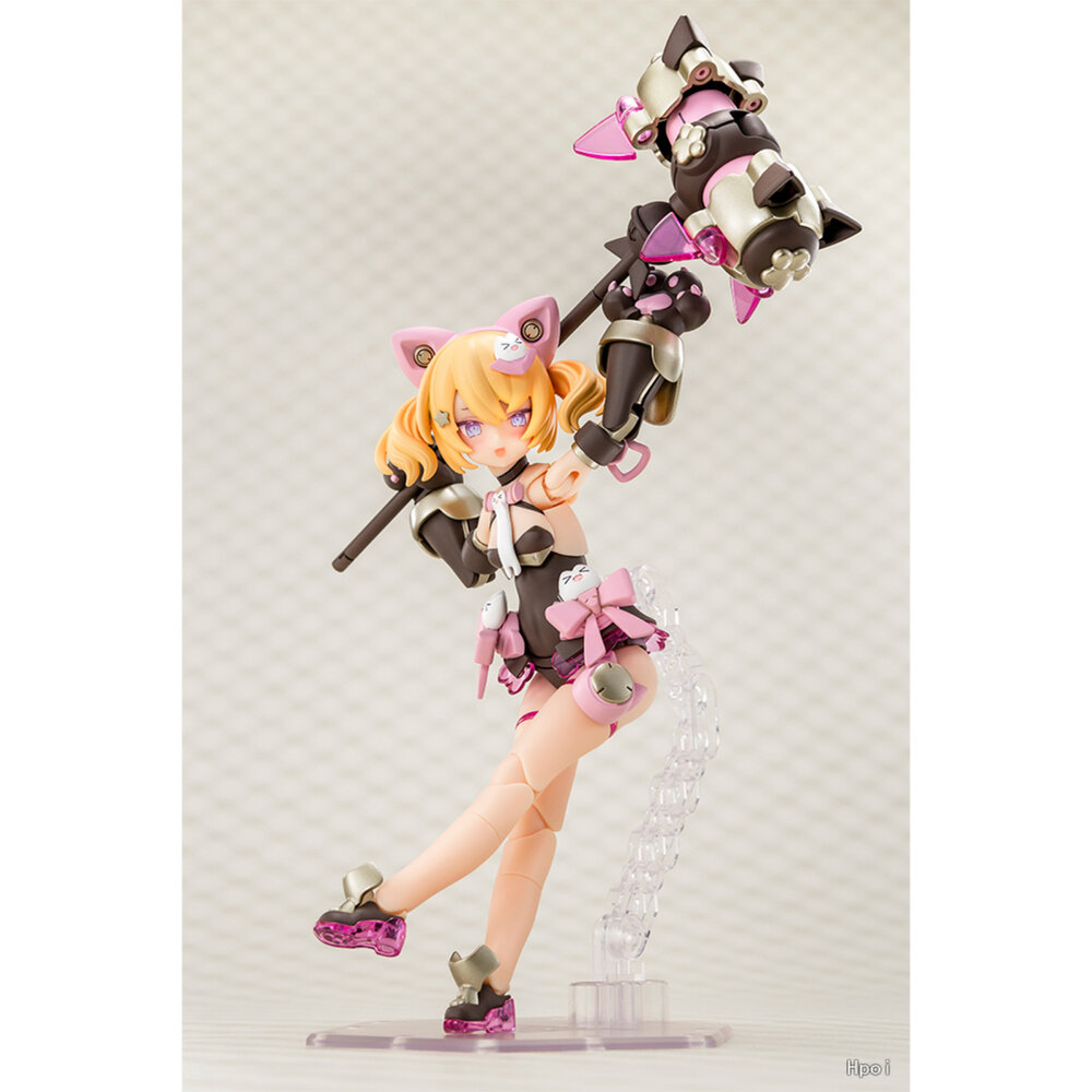 現貨 PUNI MOFU 黑貓 女神裝置 全新 正版 壽屋 可動 組裝模型 公仔-圖片-2