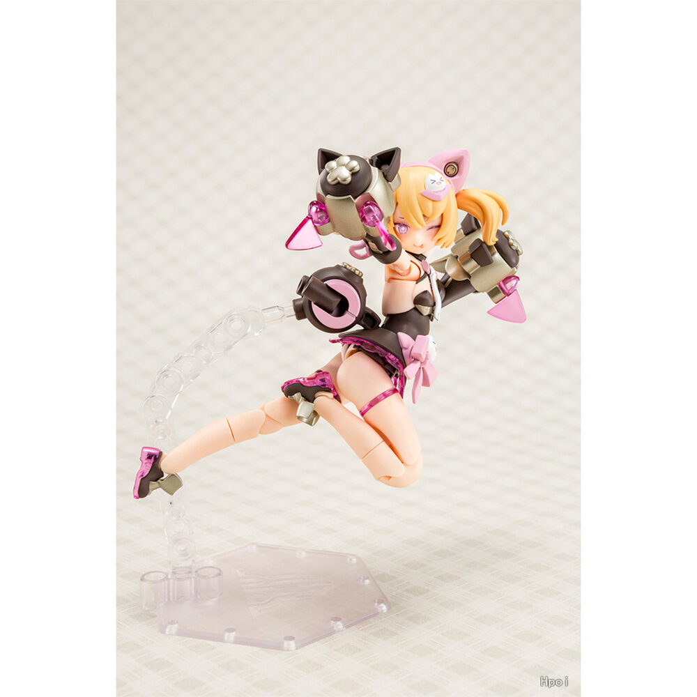 現貨 PUNI MOFU 黑貓 女神裝置 全新 正版 壽屋 可動 組裝模型 公仔-圖片-5