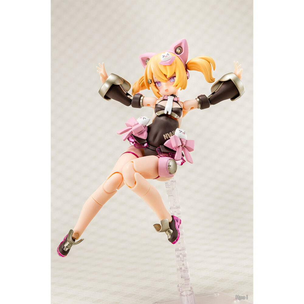 現貨 PUNI MOFU 黑貓 女神裝置 全新 正版 壽屋 可動 組裝模型 公仔-圖片-7