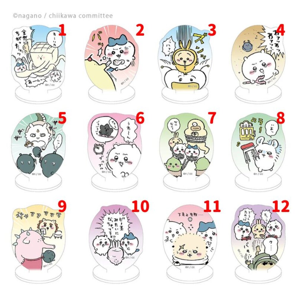 現貨 壓克力立牌2 吉伊卡哇 全新 正版 ENSKY 烏薩奇 小巴貓-圖片-2