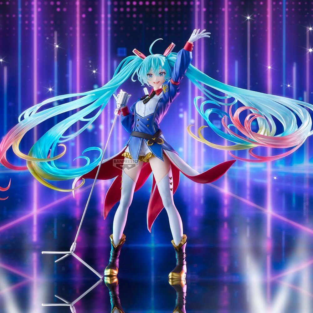 現貨 鋼彈 初音未來 EVOLVE 全新 正版 banpresto 景品 公仔-圖片-3