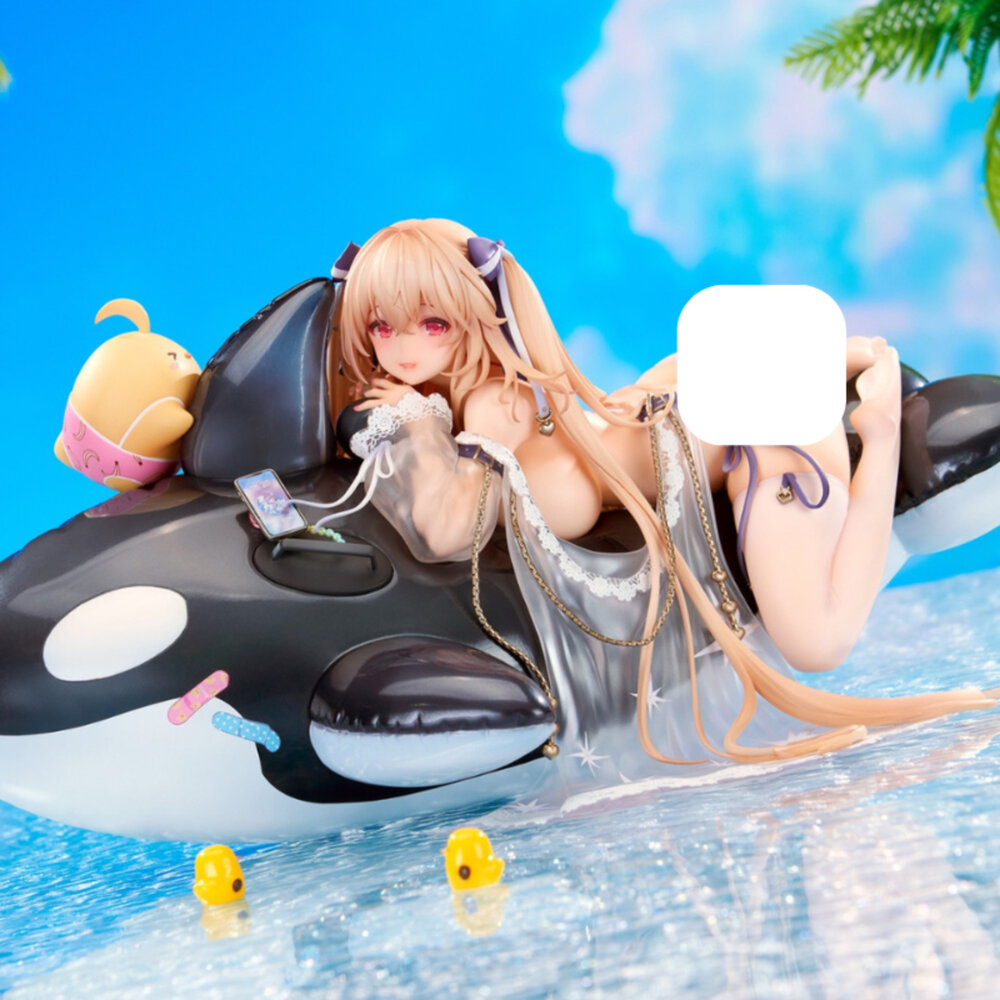 預購 26年1月 安克雷奇 海豚 海洋 游泳課 碧藍航線 正版 APEX 1/7 PVC 公仔-圖片-4