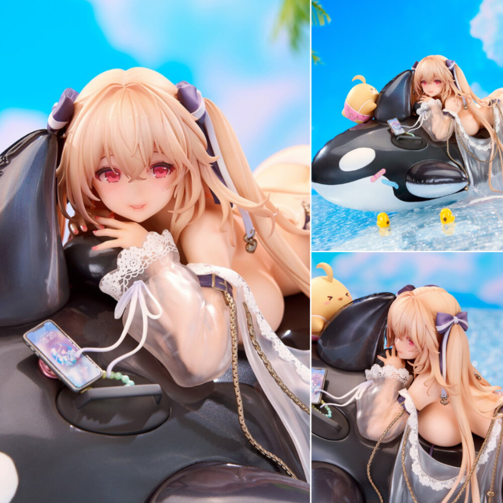 6971995422228-預購 26年1月 安克雷奇 海豚 海洋 游泳課 碧藍航線 正版 APEX 1/7 PVC 公仔