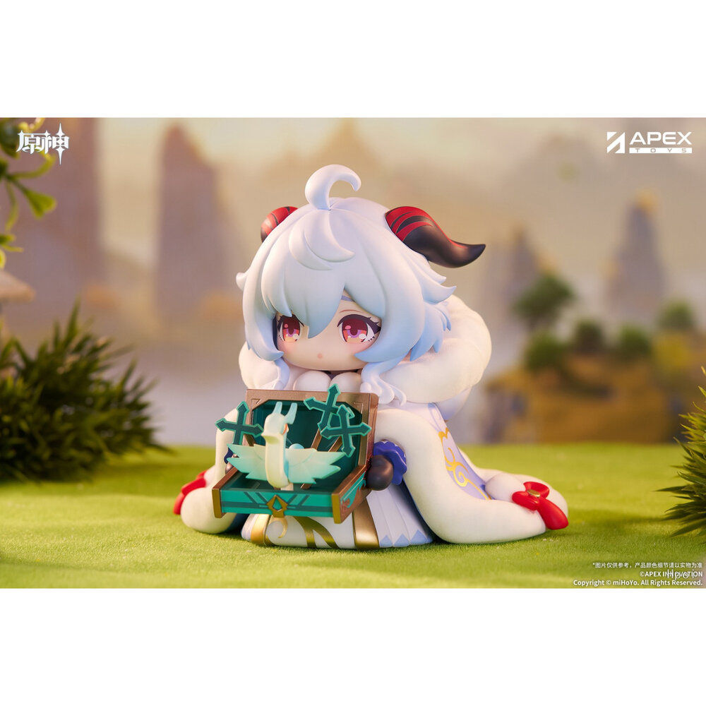 現貨 童年小甘雨 原神 全新 全新 正版 APEX Q版 PVC 公仔-圖片-5