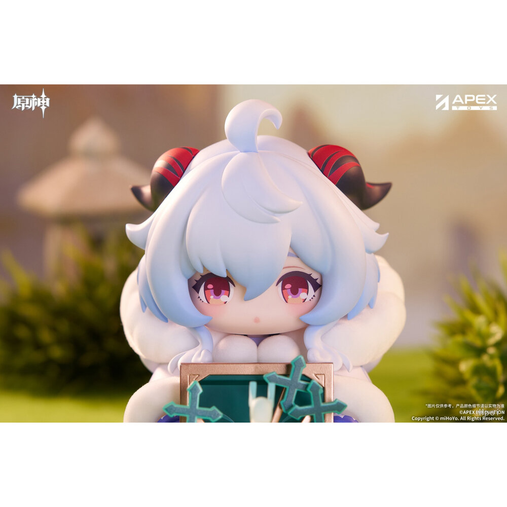 現貨 童年小甘雨 原神 全新 全新 正版 APEX Q版 PVC 公仔-圖片-8