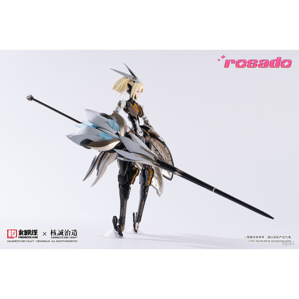 現貨 蘿莎計劃 星花 百合 MK3 全新 正版 和模線×核誠治造 1/10 PVC 公仔-圖片-3