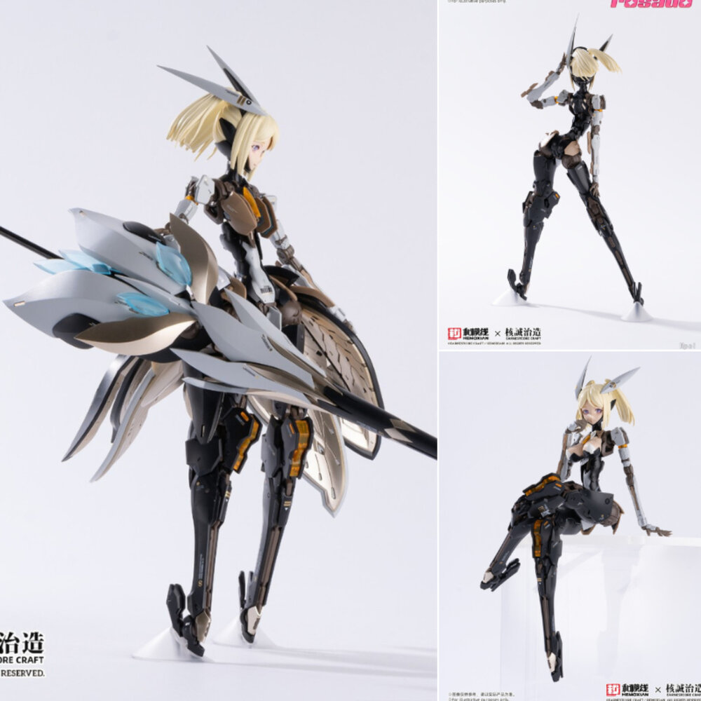 6975406890293-預購 第一季 組裝模型 蘿莎計劃 星花 百合 MK3  正版 和模線×核誠治造 1/10 PVC 公仔