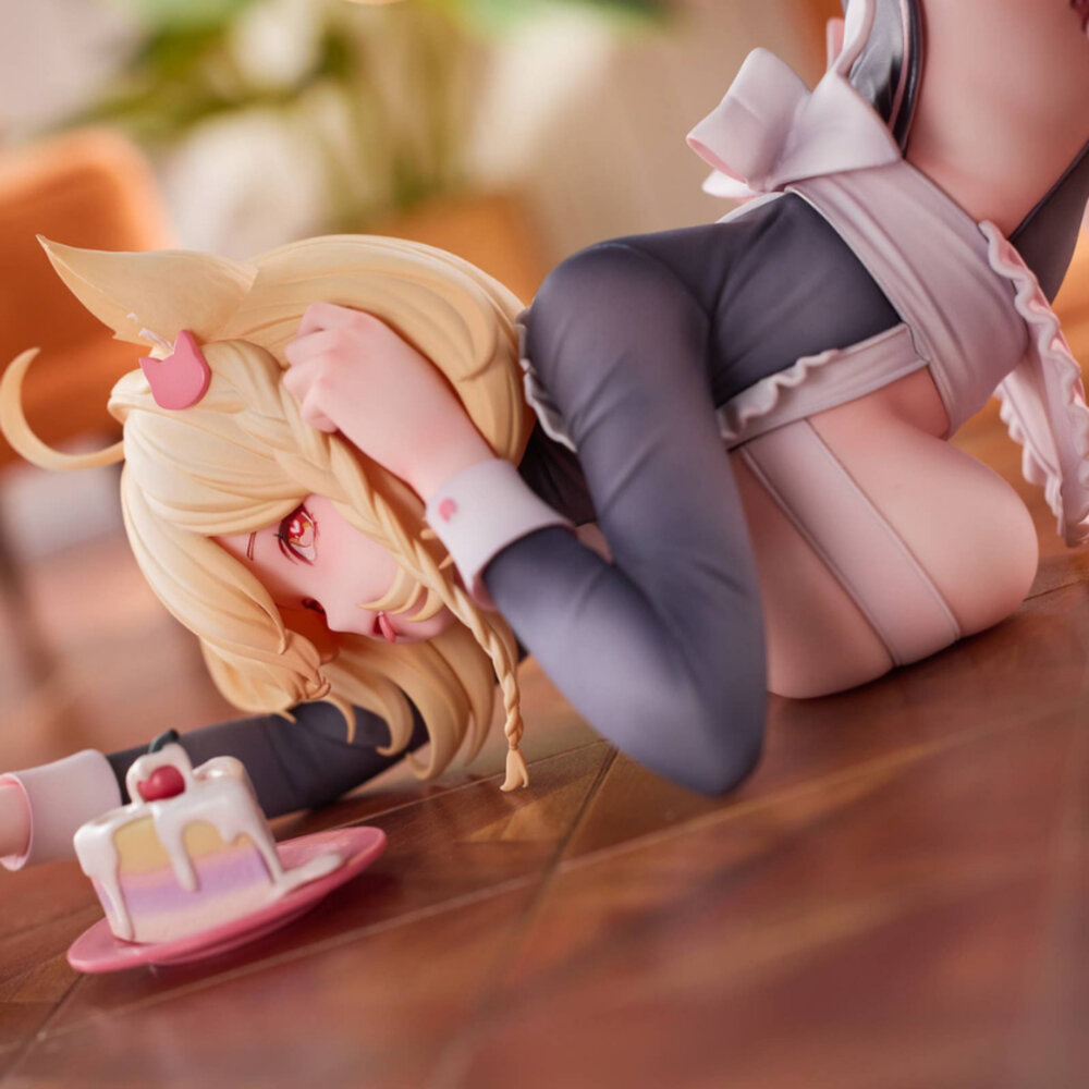 現貨 女僕喵姬 貓可可 豪華版 全新 正版 KAWA DESIGN 1/6 PVC 公仔-圖片-3