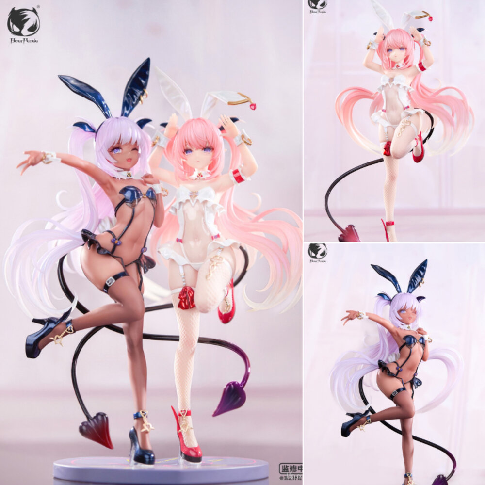 6976336010133-預購 7月 套組 露露姆 庫洛姆 溫感漆 追視眼 正版 bearpanda 1/6 PVC 公仔