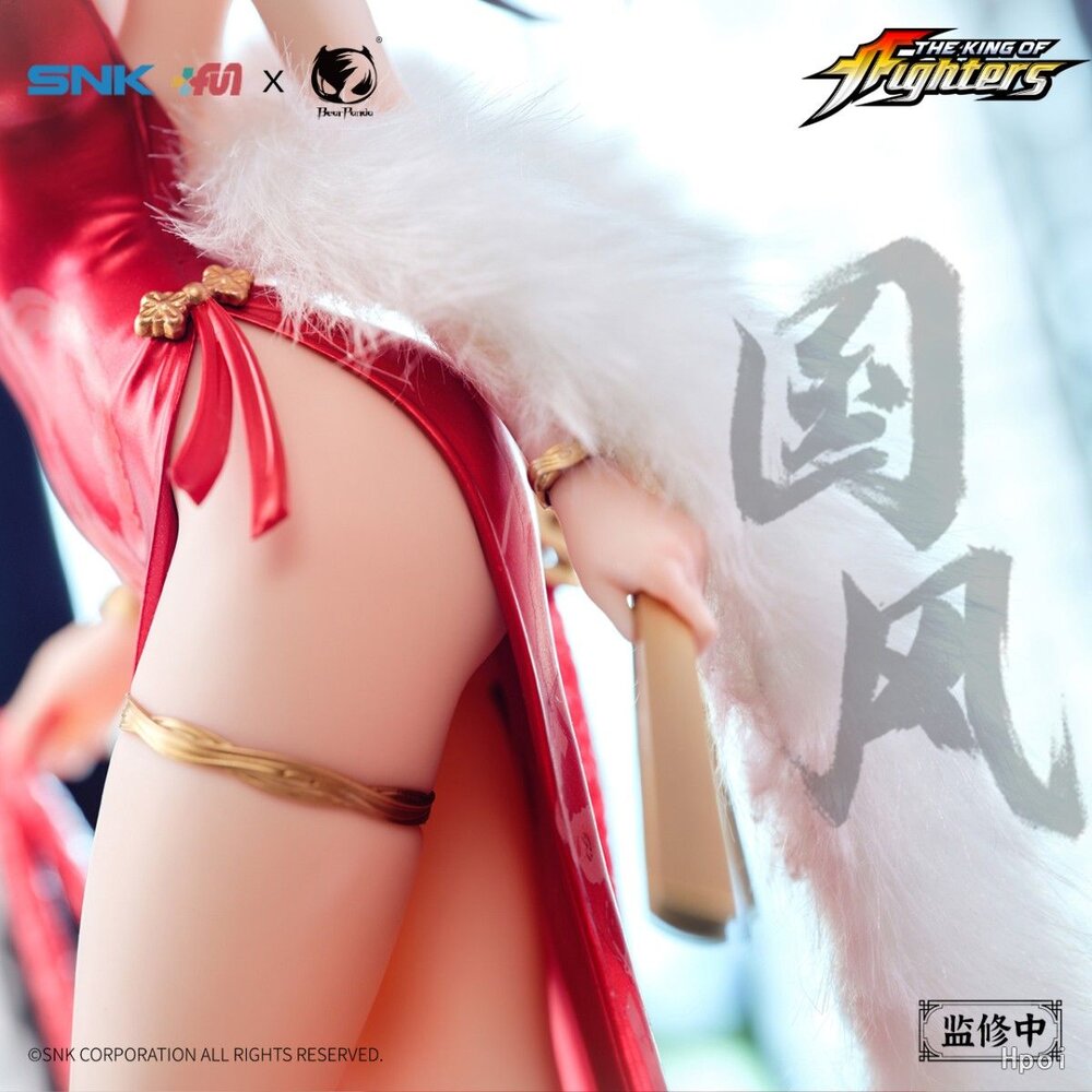 現貨 不知火舞 附特典 格鬥天王 正版 bearpanda Biya 紅裳舞 1/6 PVC 公仔-圖片-7