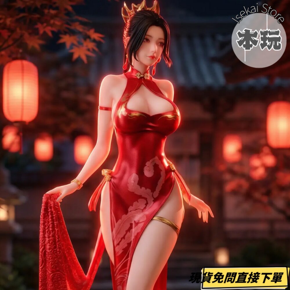 現貨不知火舞附特典格鬥天王正版bearpandaBiya紅裳舞1/6PVC公仔