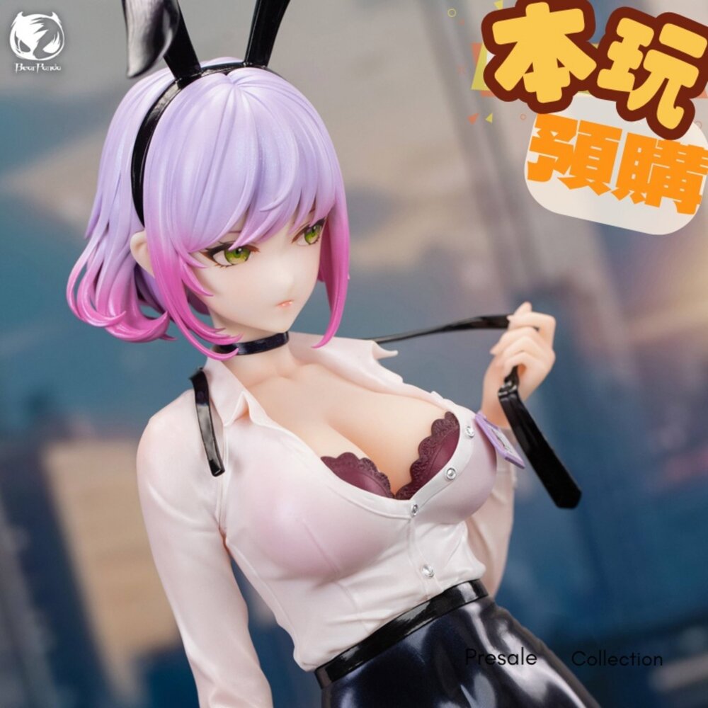 6976336010249-預購 26年04月兔子窩系列 露娜 兔女郎 1/4 BearPanda 正版 PVC 公仔