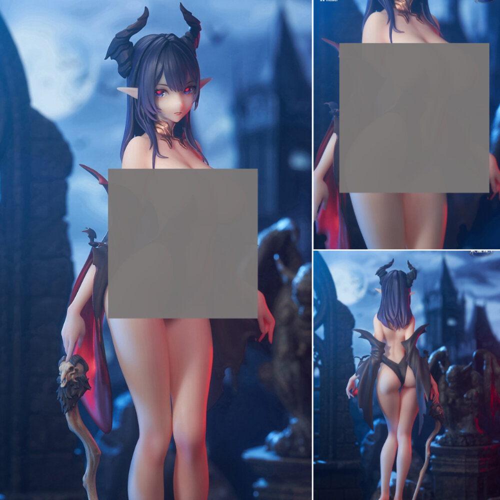 6976881810110-現貨 莉莉安娜 小惡魔 蝕欲魔女 追視眼 全新 正版 大漫匠 1/6 PVC 公仔