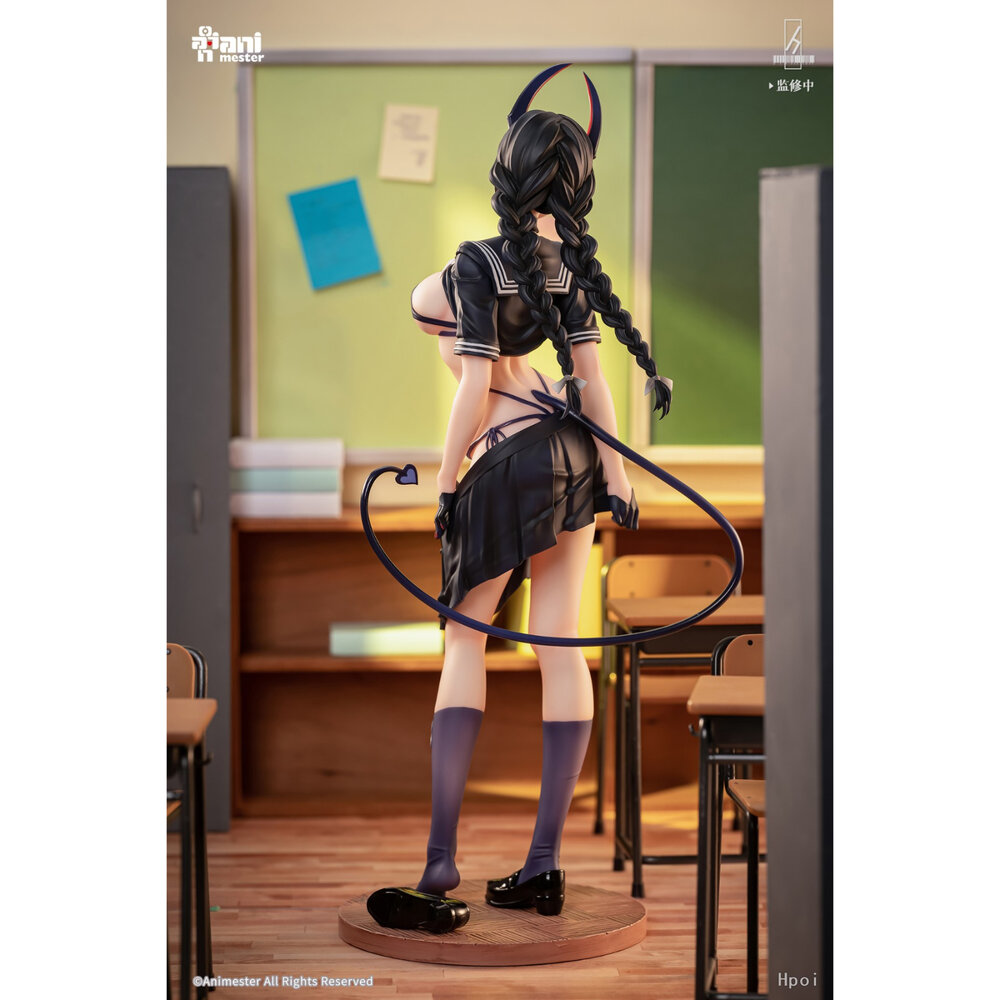 現貨 風紀委員 澪奈 特典 全新 正版 大漫匠 1/6 PVC 魅魔 公仔-圖片-4