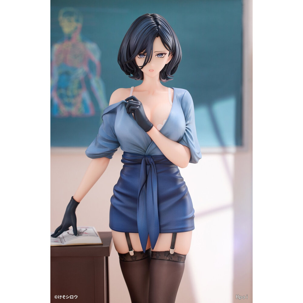 現貨 天然呆美術老師 瑠美 全新 正版 Hanabee 1/6 PVC 公仔-圖片-2