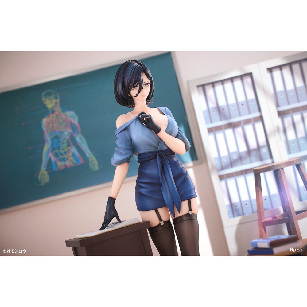 現貨 天然呆美術老師 瑠美 全新 正版 Hanabee 1/6 PVC 公仔-圖片-4