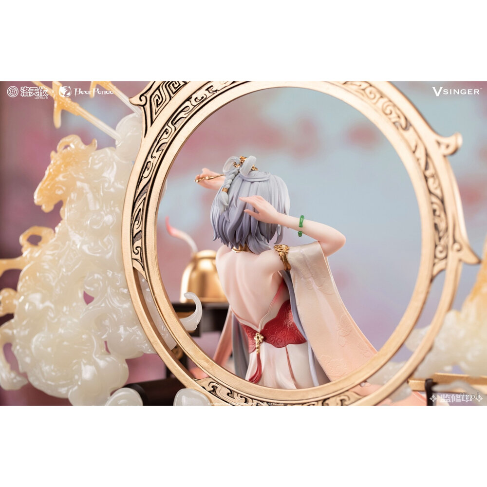 預購 11月 洛天依 木蘭辭 特典 正版 BearPanda 1/6 PVC 公仔-圖片-5