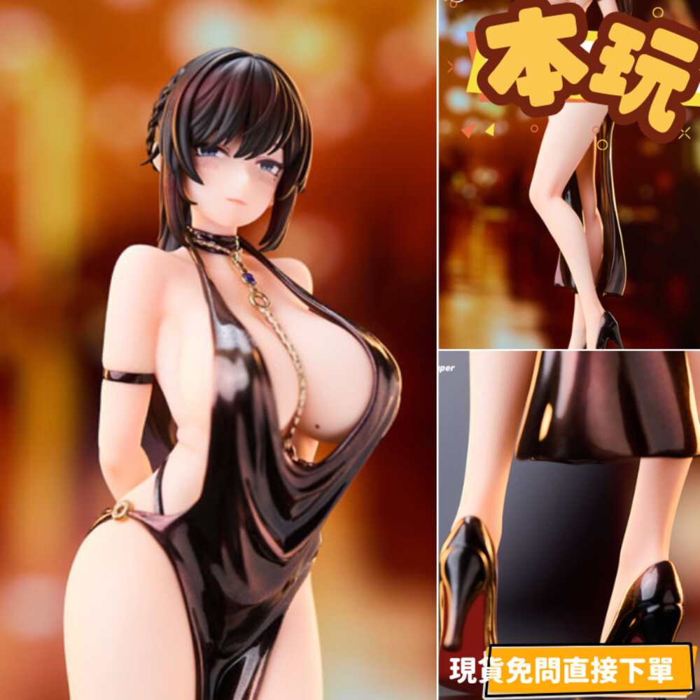 6977380490018-全新 現貨 宮前詩帆 禮服派對 原畫 弱電波 正版 Super Nova 1/6 PVC 公仔