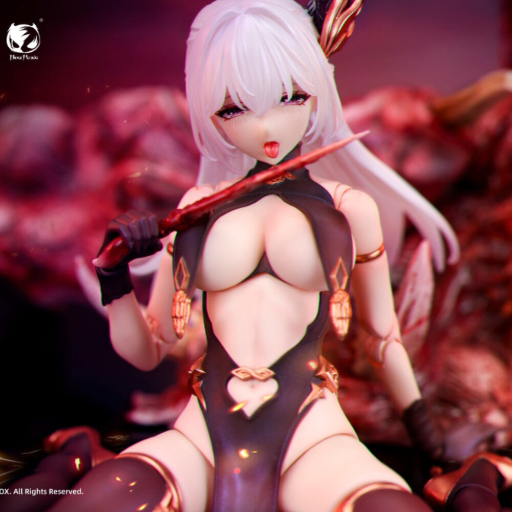 6977577880004-預購 11月 華夏神鬼系列 畫皮 正版 BearPanda Eiifox 1/12 PVC 可動 公仔