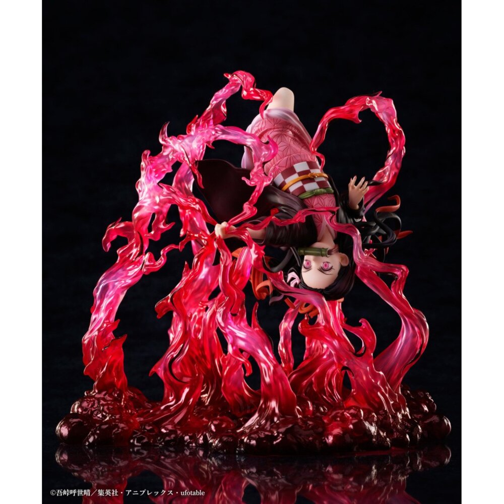 現貨 1/8 Demon 鬼滅之刃 爆血 禰豆子 全新 正版 ANIPLEX PVC 公仔-圖片-2