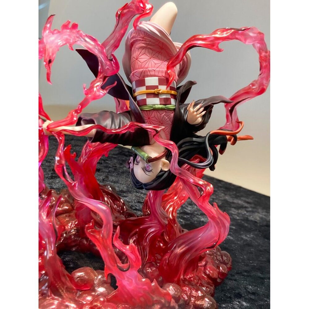 現貨 1/8 Demon 鬼滅之刃 爆血 禰豆子 全新 正版 ANIPLEX PVC 公仔-圖片-4
