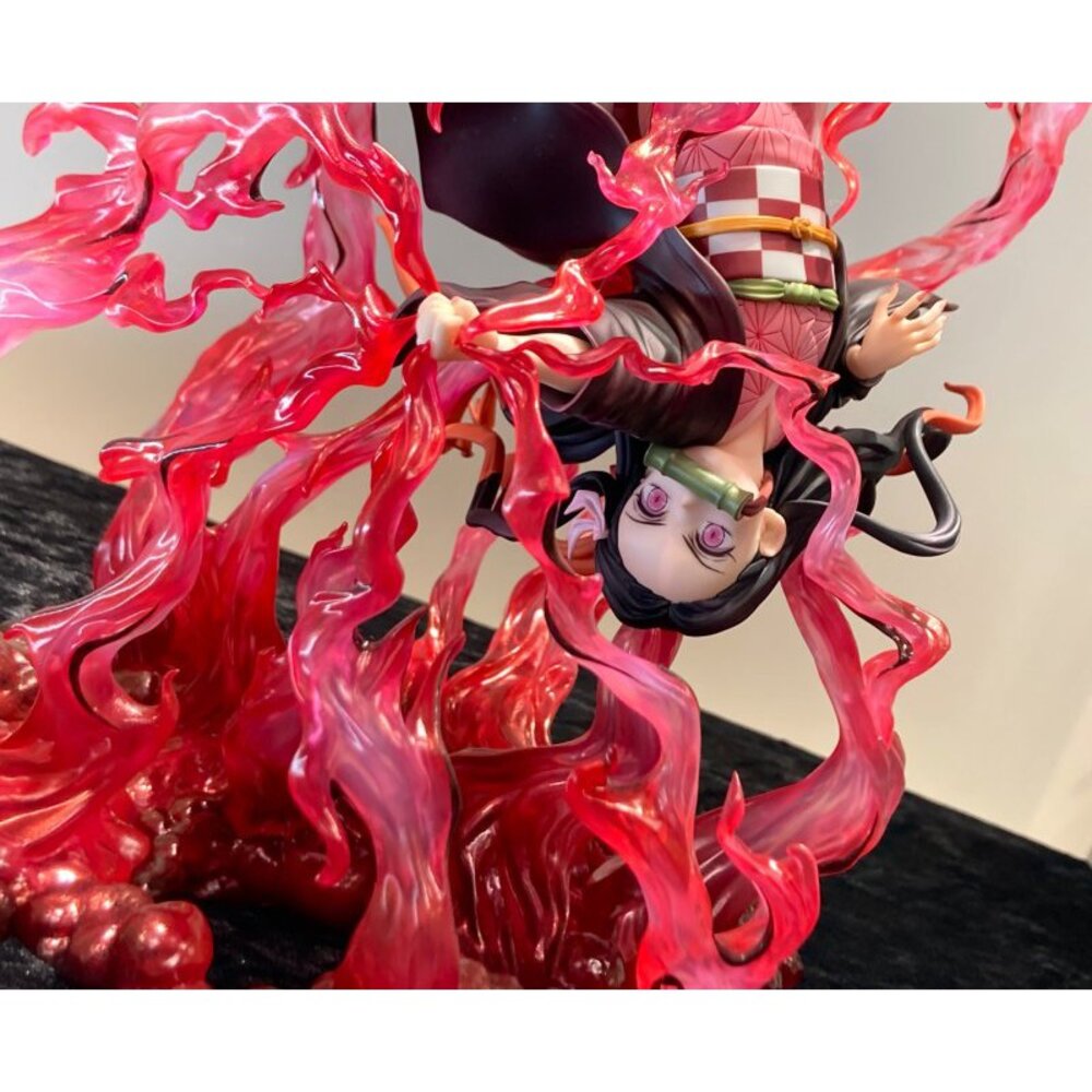 現貨 1/8 Demon 鬼滅之刃 爆血 禰豆子 全新 正版 ANIPLEX PVC 公仔-圖片-5