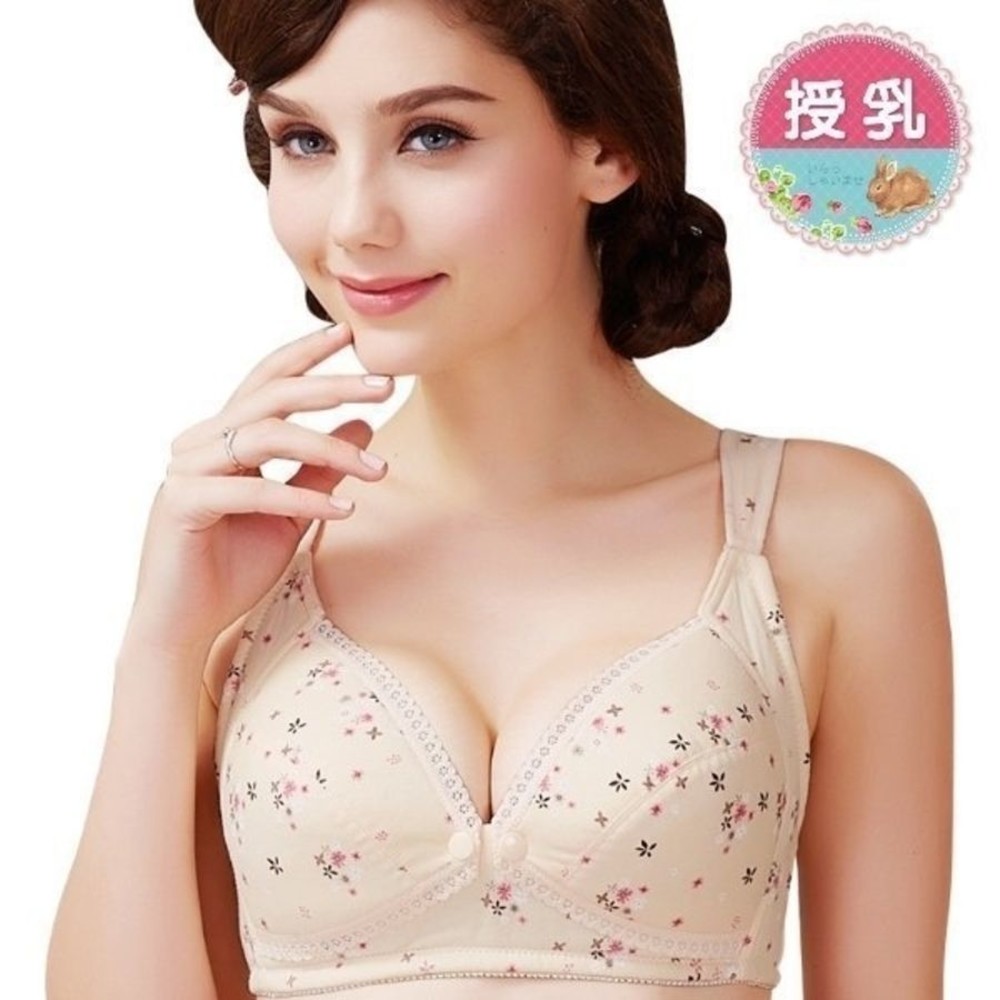 【Bra08SL】 大尺碼內衣 純棉內衣 孕婦內衣 孕婦 前開扣 哺乳內衣 哺乳胸罩 蘋果-圖片-5