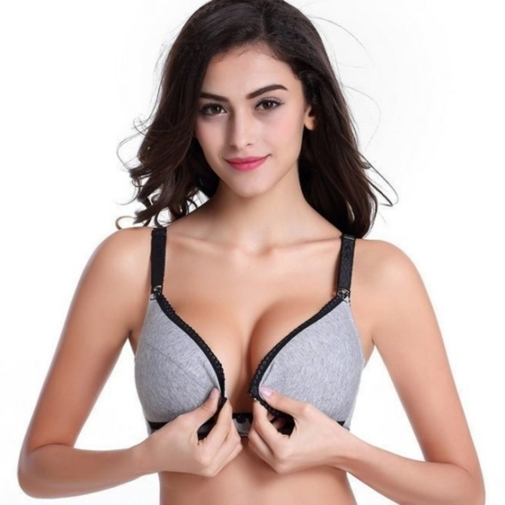 【Bra08SL】 大尺碼內衣 純棉內衣 孕婦內衣 孕婦 前開扣 哺乳內衣 哺乳胸罩 蘋果-圖片-6