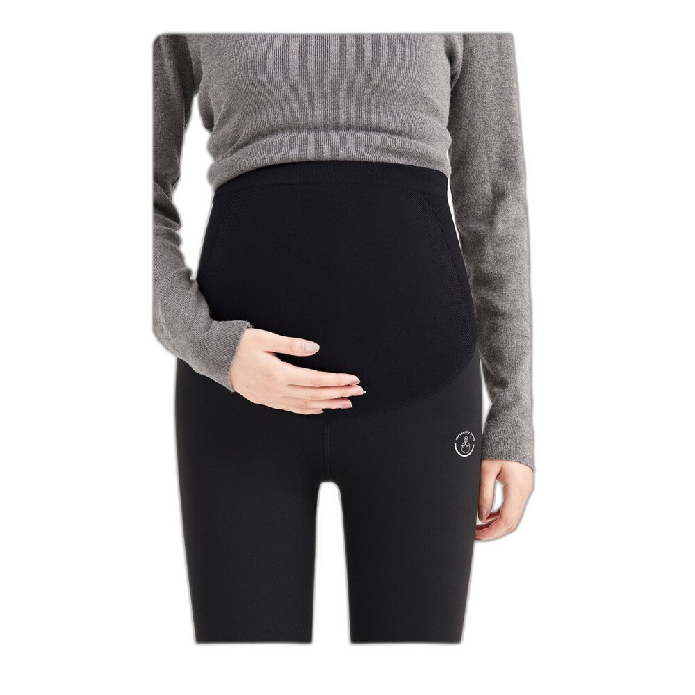 【L6191】 秋冬保暖 孕婦 加絨孕婦鯊魚瑜伽褲 瑜伽褲 超彈力 分 孕婦打底褲-圖片-8