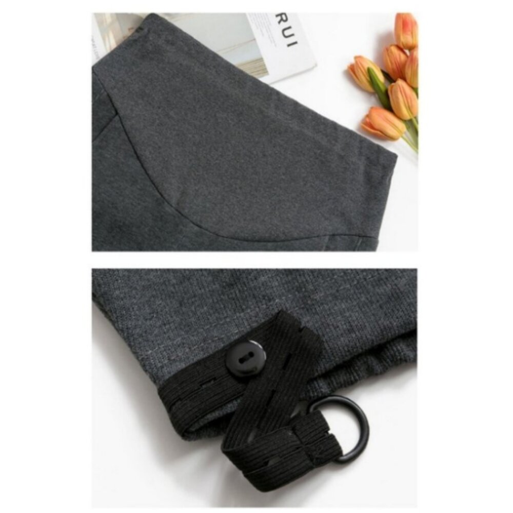 【P7921】秋冬保暖 厚棉 保暖 孕婦長褲 運動褲 束口褲 休閒褲 托腹褲 縮口褲 孕婦褲 加大尺碼 M-4XL-圖片-2