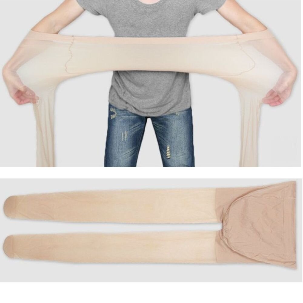 【T0367CH】四件組 夏日 超薄孕婦褲襪 超柔 萊卡包芯絲 孕婦褲襪 束腹 高腰褲襪 絲襪 孕婦裝-圖片-4