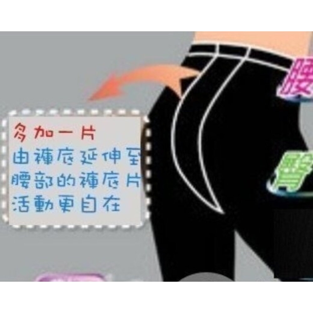 【T299MIT】二件組 春秋 全長包腳/九分 孕婦褲襪 台灣製 多加一片大尺碼 內搭保暖褲襪 孕婦豐滿體型-圖片-7