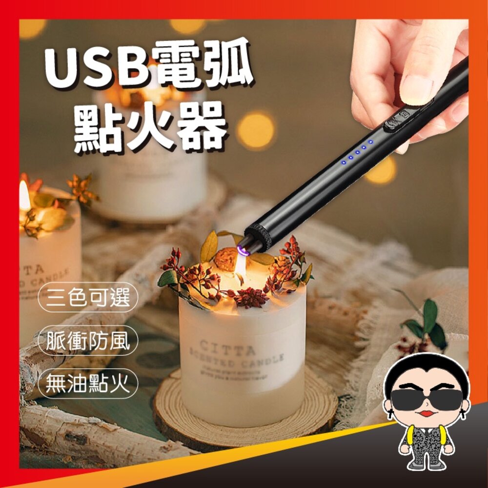 17825689182-USB電弧點火器 電弧點火器 點火器 USB點火器 充電打火機 電弧脈衝點火器 脈衝電弧點火器 蠟燭 打火機 歐文購物