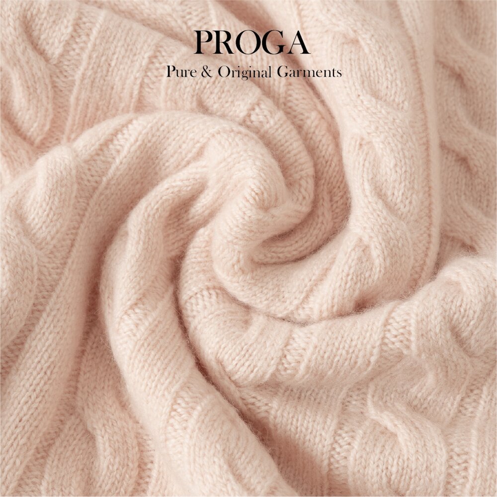 PRG25009 Cashmere羊絨美麗諾羊毛混紡 高質感圓領麻花針織長袖日系毛衣男 厚暖款(7色)透氣保暖 柔軟親膚-圖片-10