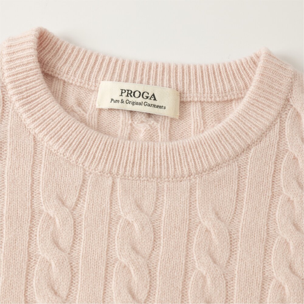 PRG25009 Cashmere羊絨美麗諾羊毛混紡 高質感圓領麻花針織長袖日系毛衣男 厚暖款(7色)透氣保暖 柔軟親膚-圖片-8