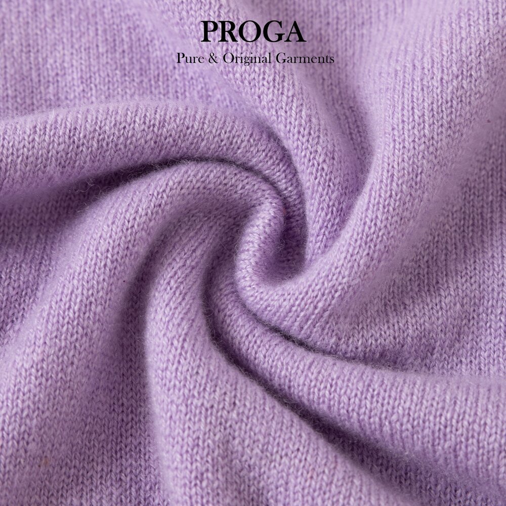 PRG25022 100%純Cashmere喀什米爾羊絨 V領針織長袖毛衣女 標準款(8色) 柔軟親膚 頂級奢華享受-圖片-12