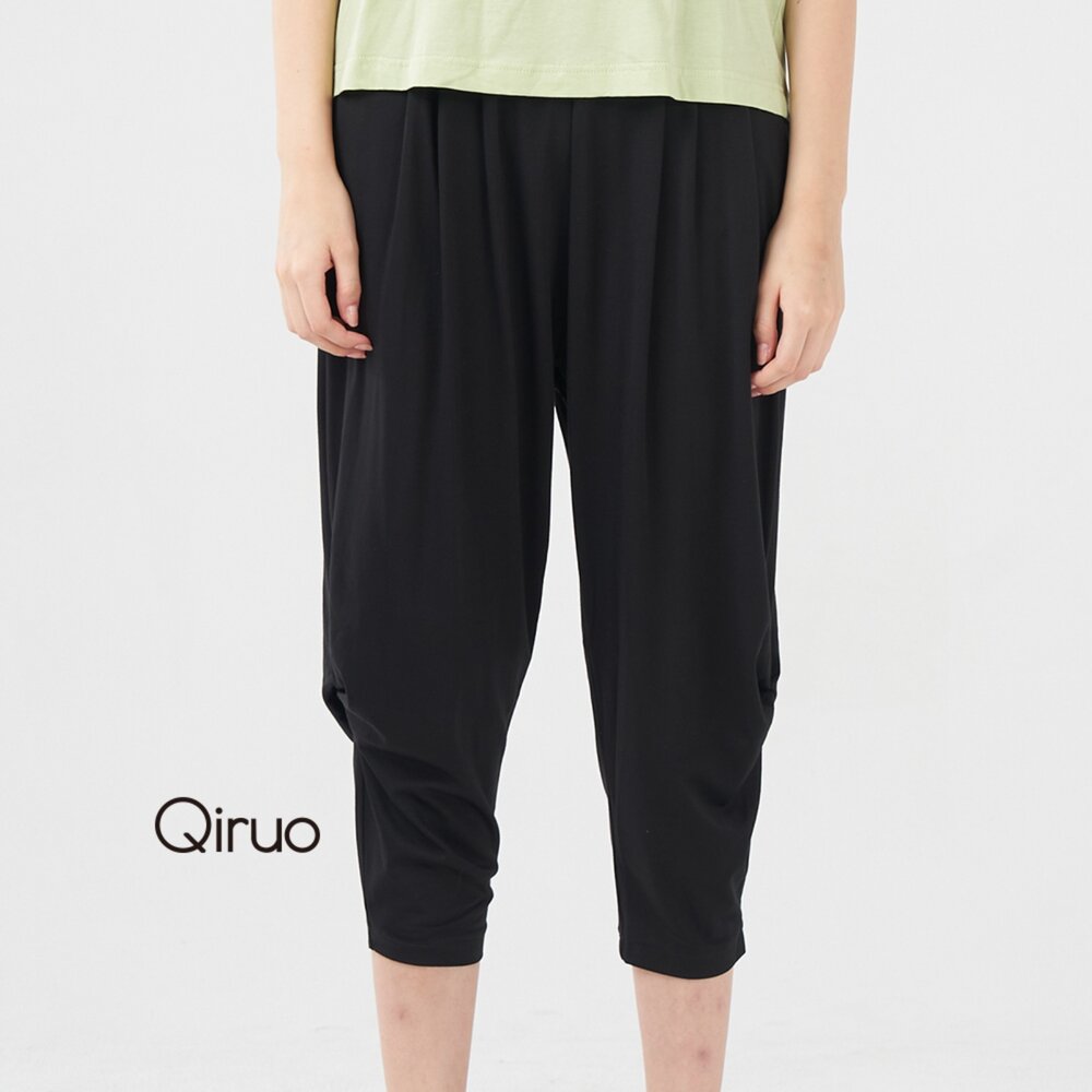 12362004C02-春夏專櫃黑色褲子2004C 七分褲時尚