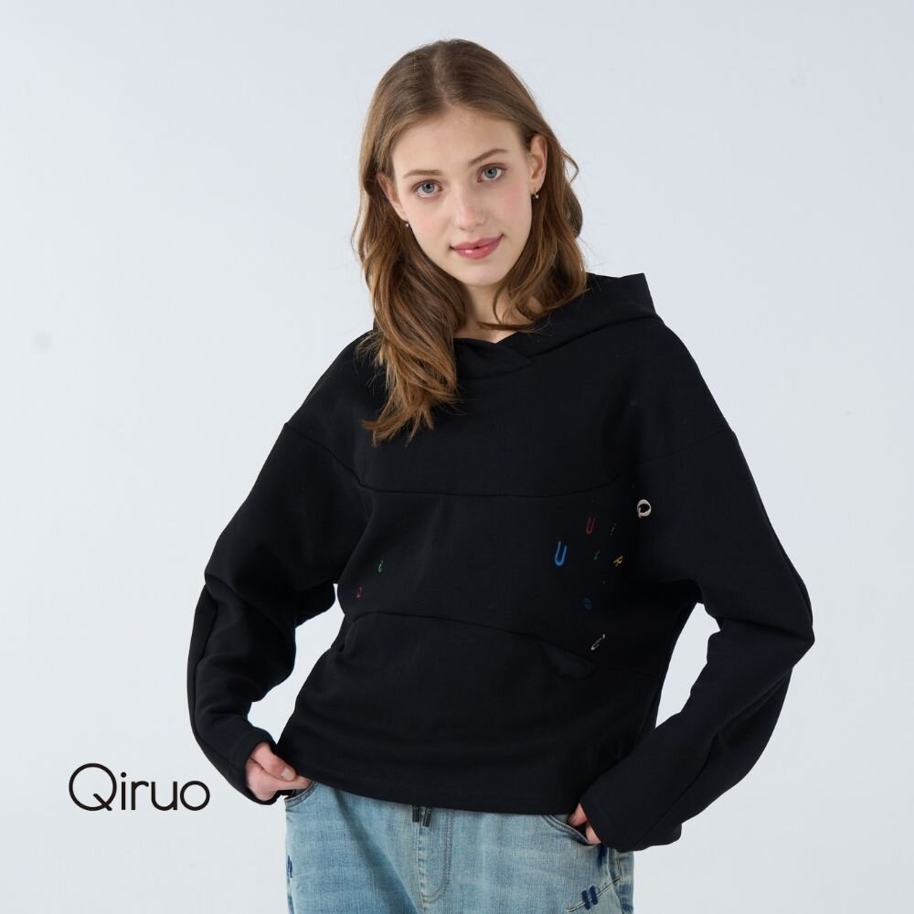 秋冬專櫃黑色上衣3230A 字母款 封面照片