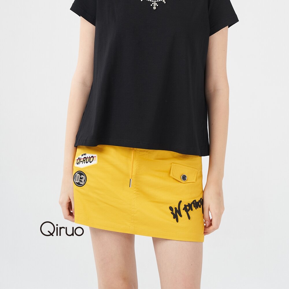 春夏專櫃黃色超短褲裙3005C 個性十足 封面照片