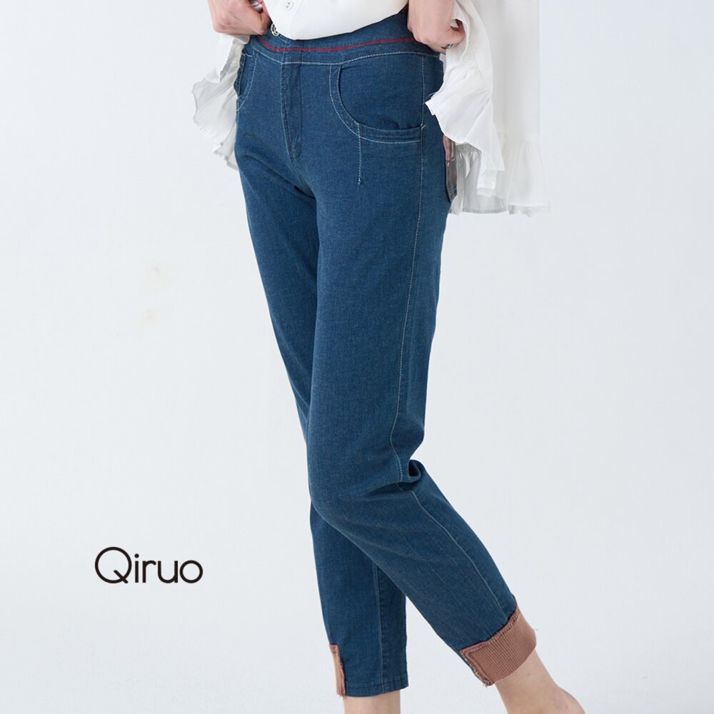 32371813C50-春夏專櫃藍色牛仔褲 1813C 合身百搭款