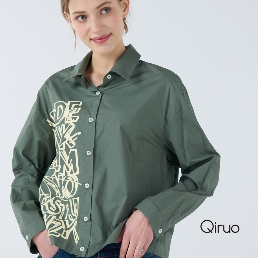 42364001A70-秋冬專櫃長袖造型襯衫4001A 休閒襯衫