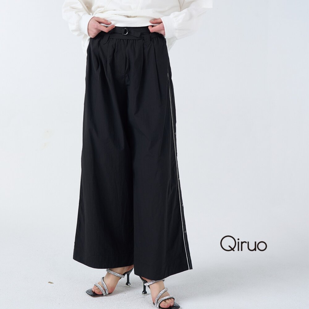 42364023C02-秋冬專櫃黑色長褲4023C 造型長褲